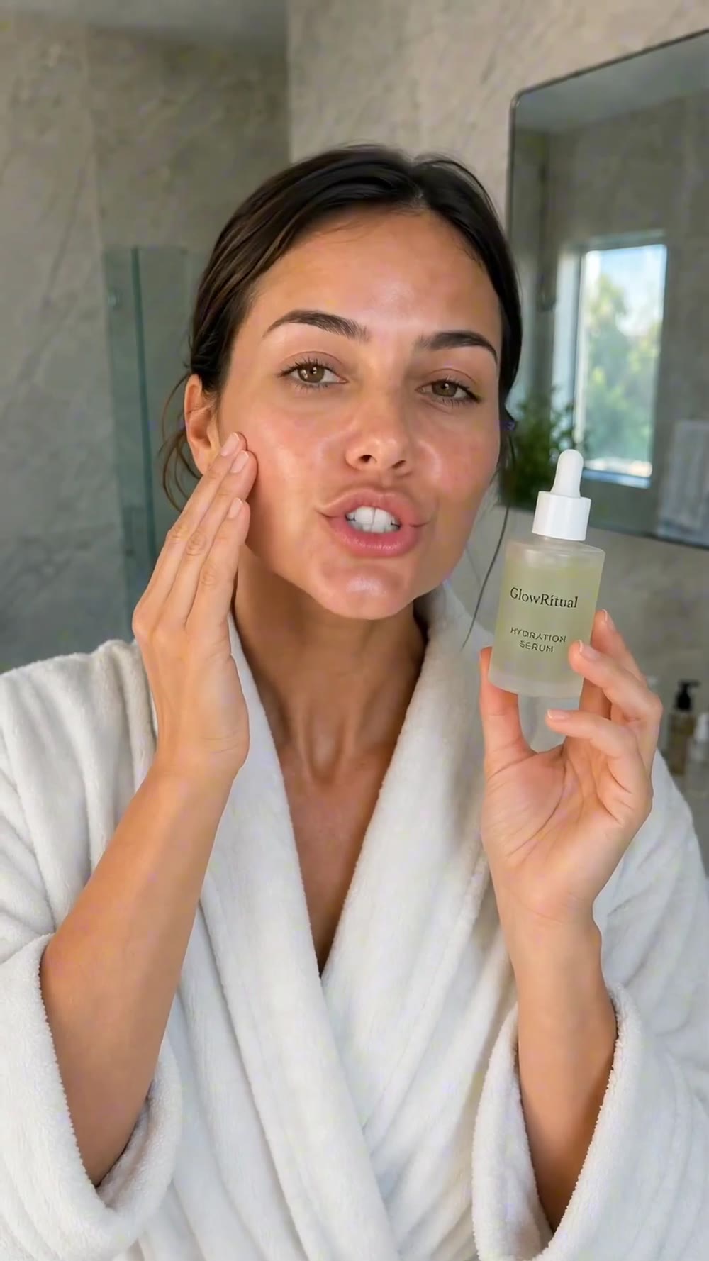 The skincare routine video preview